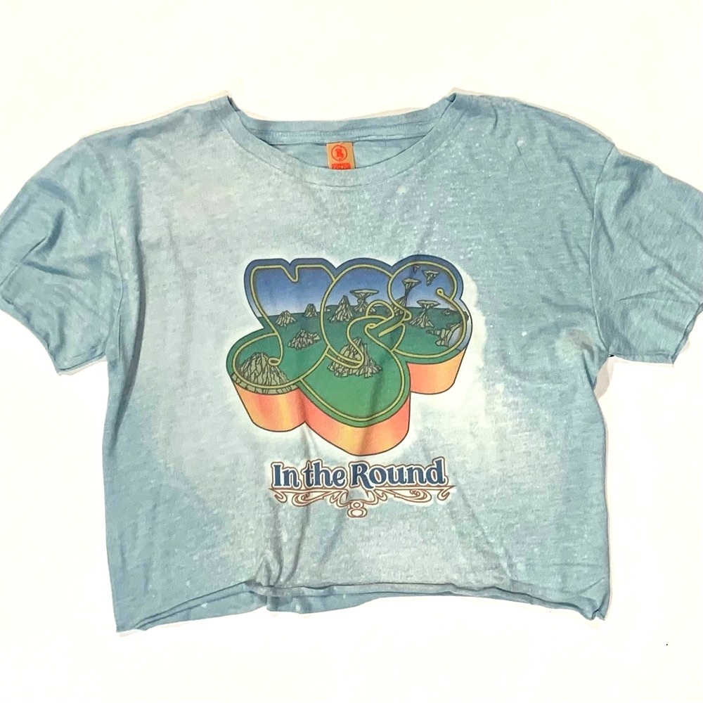 YES Cropped Concert Tee